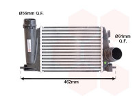 Laddluftkylare 13004451 International Radiators
