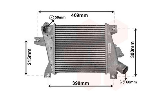 Laddluftkylare 13014700 International Radiators