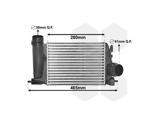 Laddluftkylare 13014701 International Radiators