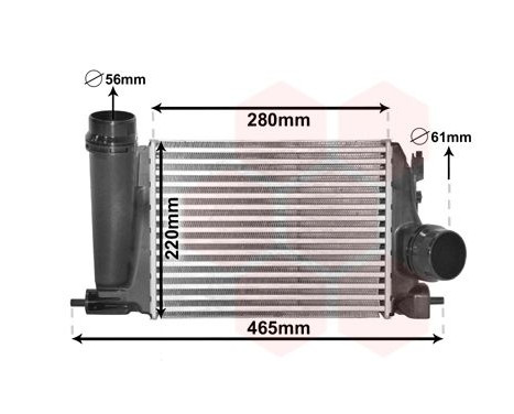Laddluftkylare 13014706 International Radiators