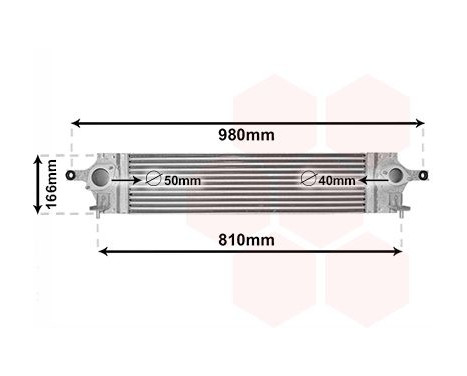 Laddluftkylare 13014707 International Radiators