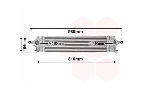 Laddluftkylare 13014707 International Radiators