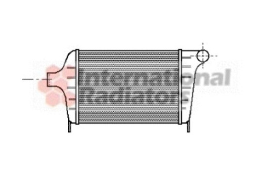 Laddluftkylare 17004005 International Radiators, bild 2