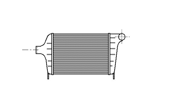 Laddluftkylare 17004005 International Radiators