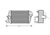 Laddluftkylare 17004252 International Radiators
