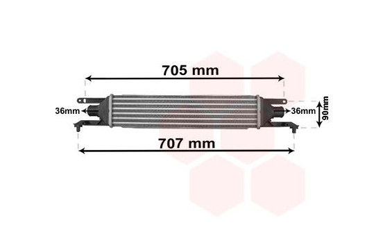 Laddluftkylare 17004319 International Radiators