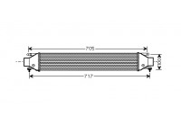 Laddluftkylare 17004355 International Radiators
