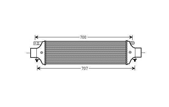 Laddluftkylare 17004364 International Radiators
