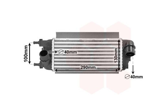 Laddluftkylare 17004455 International Radiators