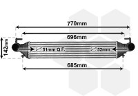Laddluftkylare 17014702 International Radiators