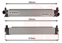 Laddluftkylare 17014713 International Radiators