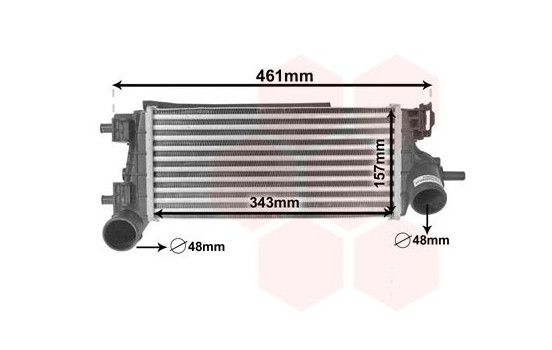 Laddluftkylare 18014703 International Radiators