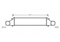 Laddluftkylare 30004410 International Radiators
