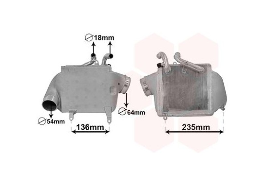 Laddluftkylare 30014702 International Radiators