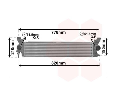 Laddluftkylare 30014704 International Radiators
