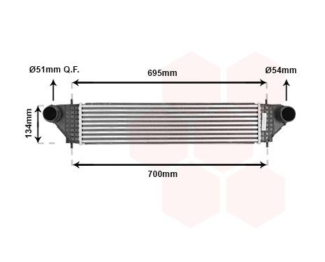 Laddluftkylare 32004277 International Radiators
