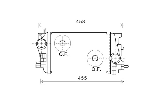 Laddluftkylare 37004592 International Radiators