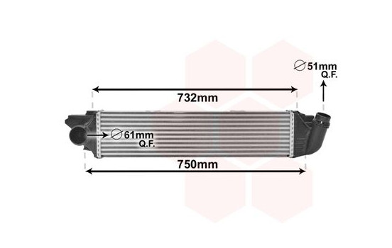 Laddluftkylare 37004622 International Radiators