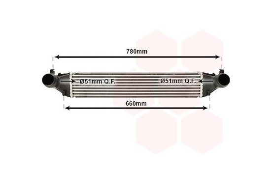 Laddluftkylare 37014700 International Radiators