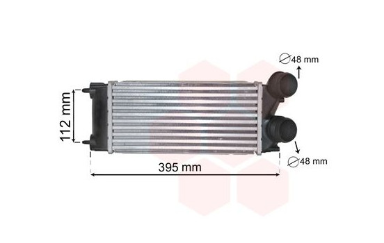 Laddluftkylare 40004343 International Radiators, bild 2