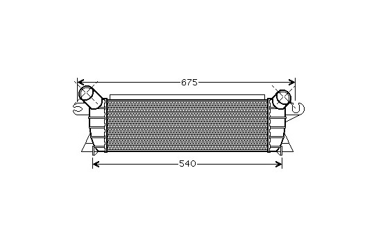 Laddluftkylare 43004351 International Radiators