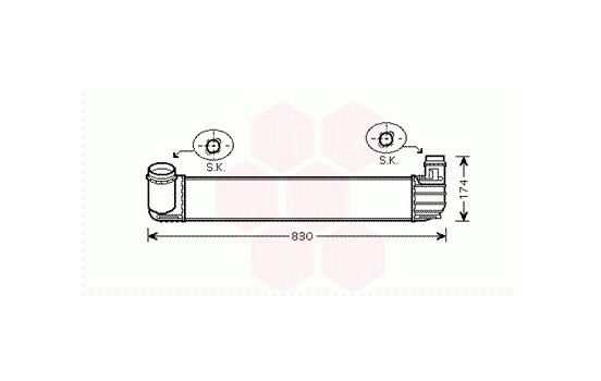 Laddluftkylare 43004413 International Radiators