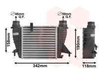 Laddluftkylare 43004553 International Radiators