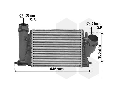 Laddluftkylare 43014701 International Radiators