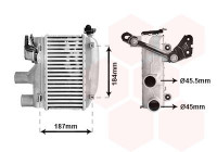 Laddluftkylare 53014703 International Radiators