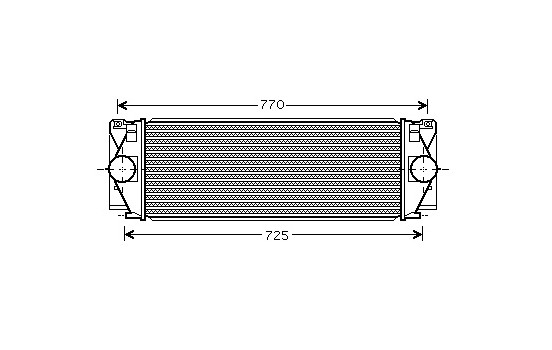 Laddluftkylare 58004267 International Radiators