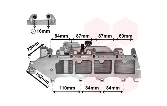 Laddluftkylare 58004357 International Radiators