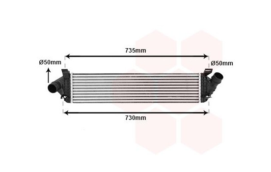 Laddluftkylare 59004134 International Radiators