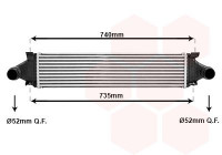 Laddluftkylare 59014703 International Radiators
