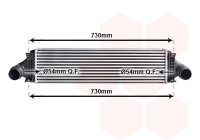Laddluftkylare 59014704 International Radiators