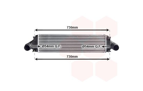 Laddluftkylare 59014704 International Radiators