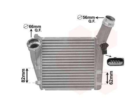 Laddluftkylare 74004086 International Radiators