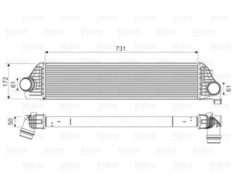 Laddluftkylare 818561 Valeo