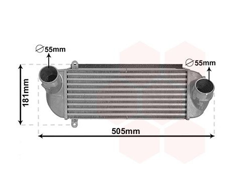 Laddluftkylare 82014702 International Radiators