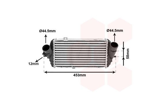 Laddluftkylare 82014711 International Radiators