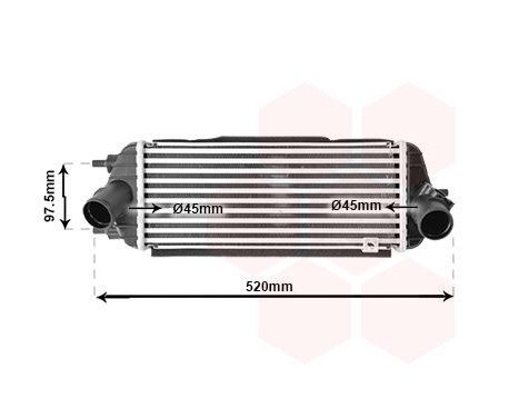 Laddluftkylare 83004281 International Radiators