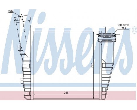 Laddluftkylare 96688 Nissens