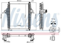 Laddluftkylare 97097 Nissens