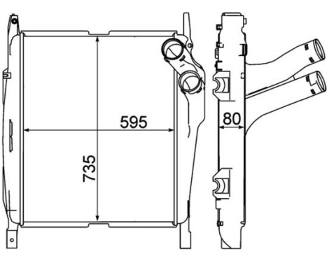 Laddluftkylare BEHR *** PREMIUM LINE ***, bild 3