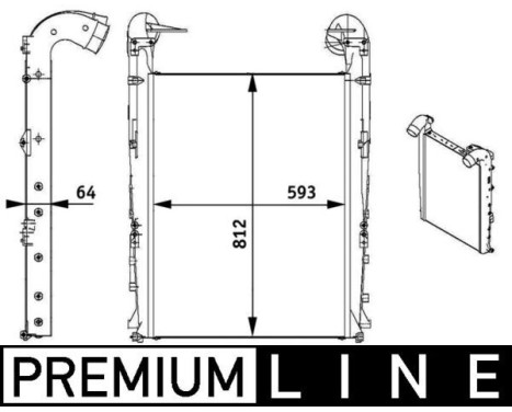 Laddluftkylare BEHR *** PREMIUM LINE ***