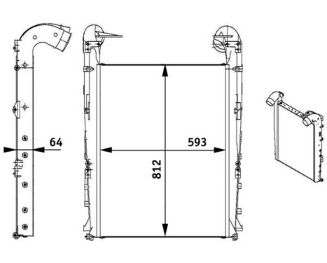 Laddluftkylare BEHR *** PREMIUM LINE ***, bild 2