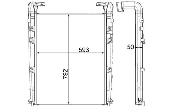 Laddluftkylare BEHR *** PREMIUM LINE ***
