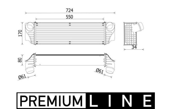 Laddluftkylare BEHR *** PREMIUM LINE ***