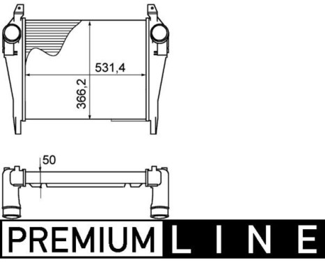 Laddluftkylare BEHR *** PREMIUM LINE ***
