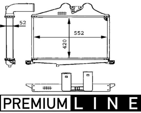 Laddluftkylare BEHR *** PREMIUM LINE ***
