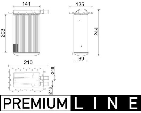 Laddluftkylare BEHR *** PREMIUM LINE ***